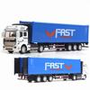 Wind-Up Car Model Toy Transport Pull Back Truck Miniature Transporters Model  Children