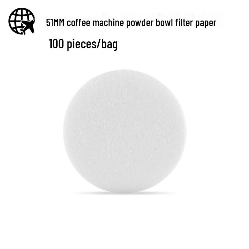 Round Pour-Over Coffee Filter Paper for Italian Machine Handle