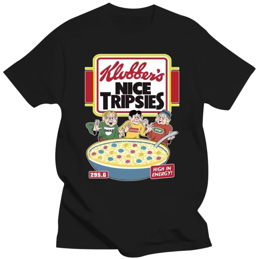 Klubbers Nice Tripsies t-skjorte acid house acidhouse musikk psykedelisk raver rave techno ibiz aecstasym