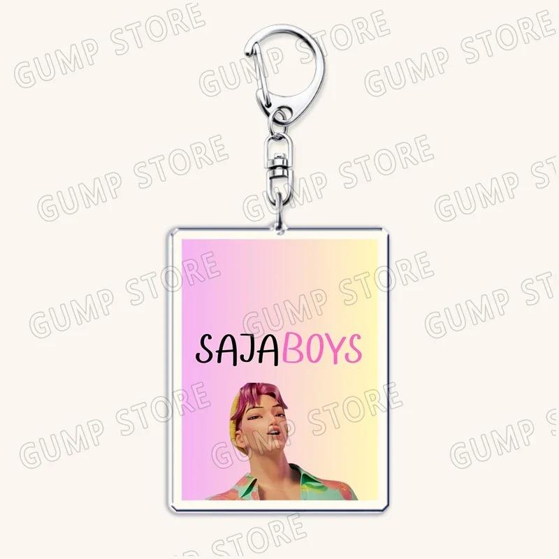 Dämonenjäger Huntrix Beliebte Kpop Tv Saja Jungen Schlüsselanhänger für Zubehör Tasche Rumi Zoey Jinu Schlüsselanhänger Schmuck Fans Freunde Geschenke