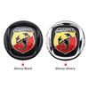 HINLY1 Auto Front Heck Logo Kühlergrill Emblem Zubehör für Fiat Abarth 500 Tipo FR Panda Argo Punto Doblo Pulse Stilo Palio Pondo Strada