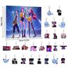 Demon Kpop Hunters Acrylic Advent Calendar Set Keychains Surprise Gift Kids