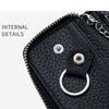 Zipper Closure Keychain Pouch Multifunctional Car Key Organizer Casual Portable Key Bag  Card Bag