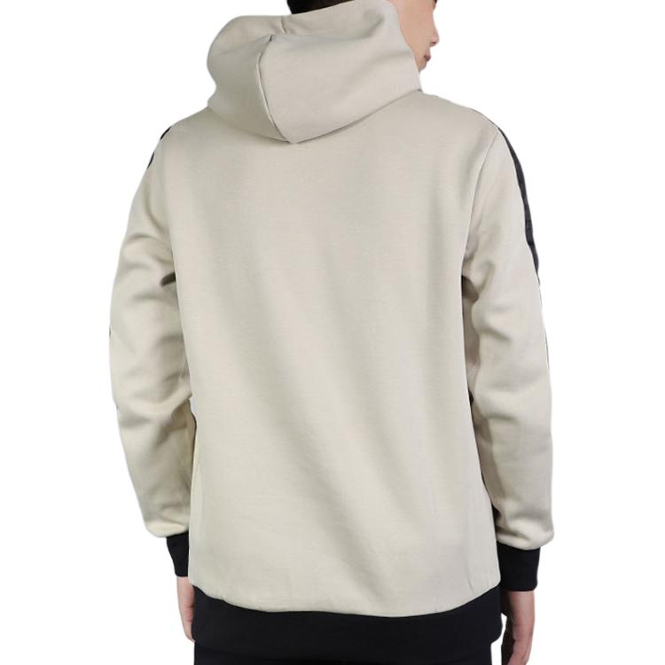Puma Luxe Pack Knit Alphabet Fitted Hoodie Men Tops Off-White 596739-32