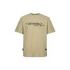 Letter Logo Small Seagull Print Multi-Pocket Short Sleeve T-Shirt Men T-Shirt Pepper 2ESHTM3TS504LFCT