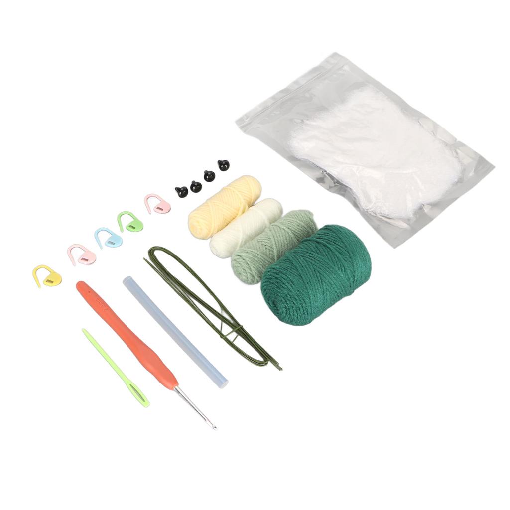 Kits de Animales de Ganchillo de Búho para Principiantes con Lana Ganchillo Relleno DIY Aprende a Hacer Ganchillo