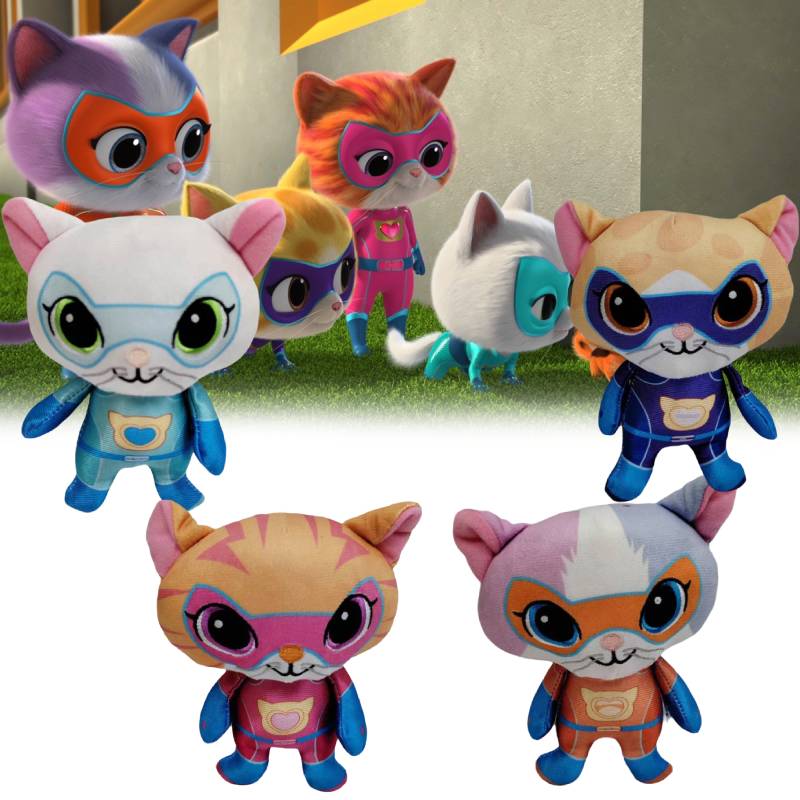 Toys Superkitties Plush Anime Bitsy Buddy Ginny Sparks Cartoon Gift Children