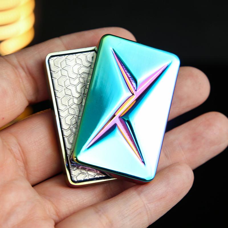 Deslizadores Fidget EDC Infinitos Deslizador Brinquedos Fidget de Metal c Para Adultos Metal Magnético Brinquedos Fidget Infinitos Presentes para Adultos