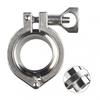OD 3/4 - 4 In 19mm - 102mm Sanitary Weld Ferrule + Tri Clamp + PTFE Gasket SS304