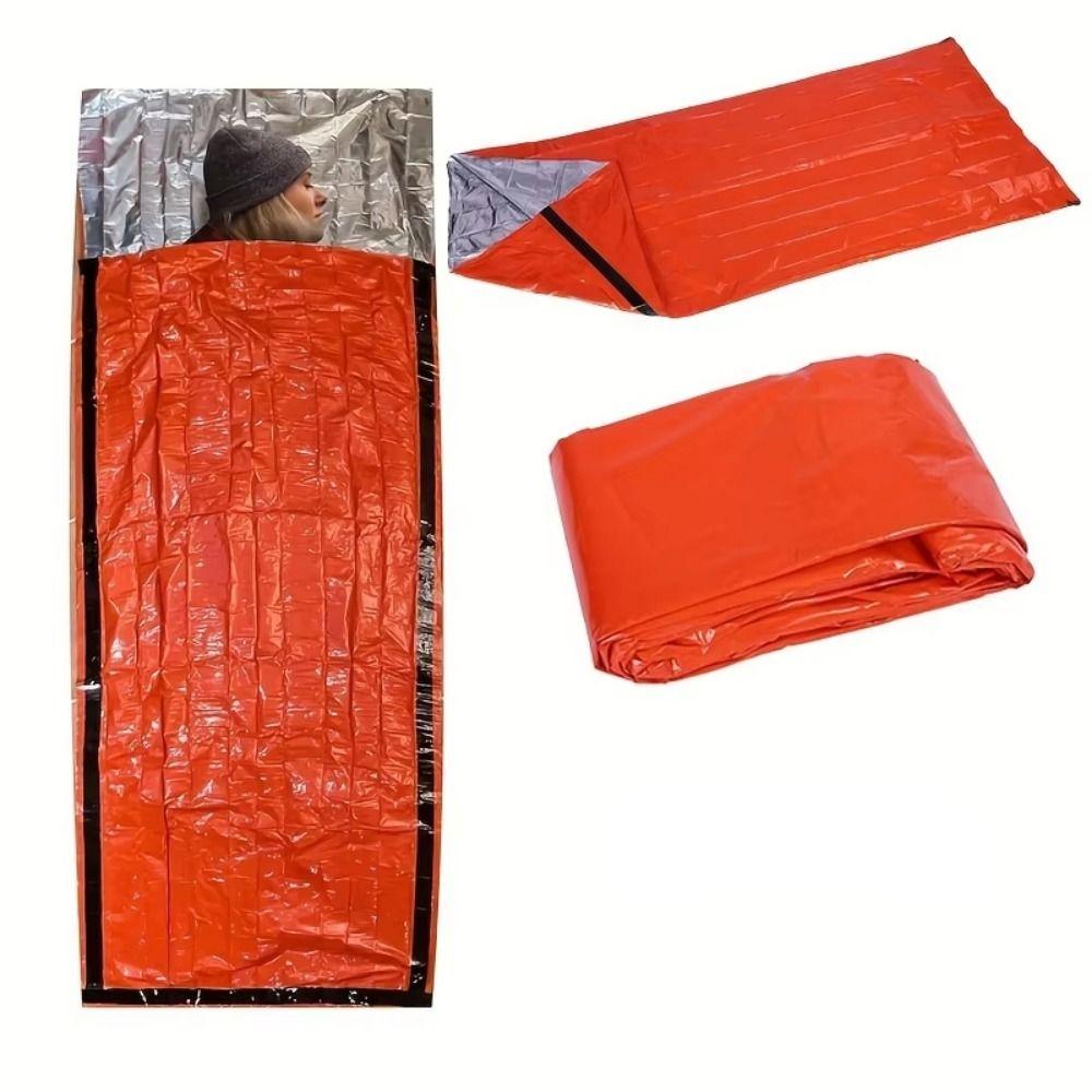 Waterproof Emergency Sleeping Bag Portable Thermal Blanket Survival Sleeping Bag Hiking
