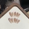 Pure Handmade Simple and Versatile Ice-transparent Side Light Cat Eye Moon Cage Detachable Patch Wearable Armor