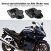 7/8in Handlebar Risers CNC Aluminum Alloy Universal Motorcycle Modification AccessoryBlack