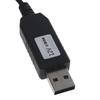 QC3.0 USB to 12V 5.5x2.1mm Step Up Line Converter Cable Good Compatibility for WiFi Router LED Lightweight Durable