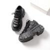 New Women's Russian Supply Heavy Metal Punk Sneaker Platform Shoes Men