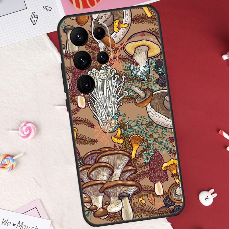 

mushroom forest Case For Samsung Galaxy S25 FE S23 FE S20 S21 S22 S24 S25 S26 Ultra S10 S25 Plus Cover Shell Galaxy S23 FE