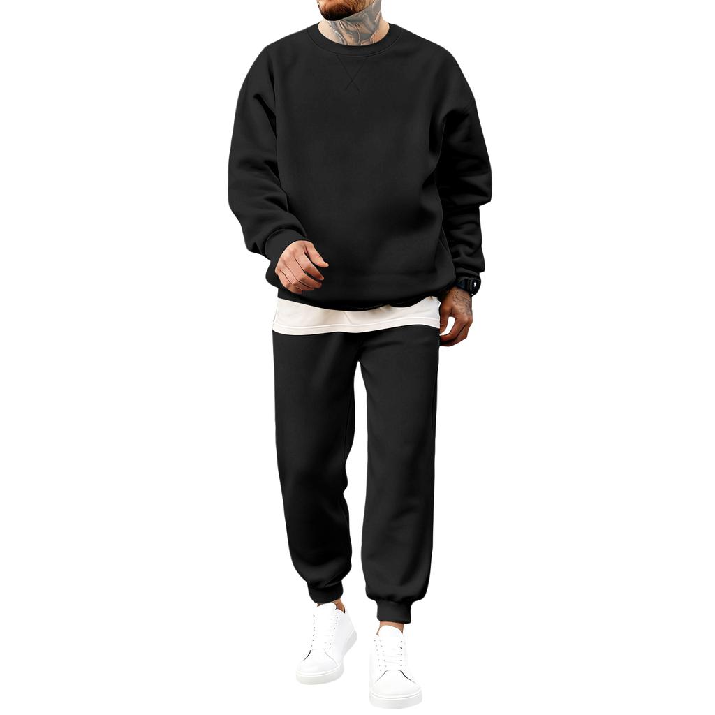 Men's Sweatshirts Sweatshirts And Jogging Pants Track Pants Fleece Tracksuit Sets