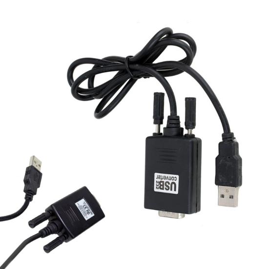 Portable USB To Pins Connector Cable RS232 9 Adapter Converter for Win 7