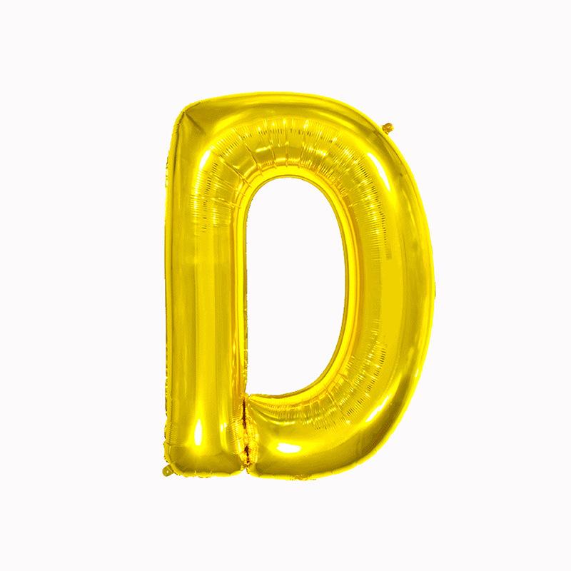 Aluminum Foil Balloon, English Letters, Birthday Party Wedding Decoration, 16" 32" 40"