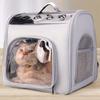 Breathable Pet Travel Bag Sturdy Pet Outing Backpack Small Pet Cage Cat Outdoor Backpack  Outdoor