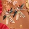 Decorative Parents Bridesmaid Wedding Corsage Chinese Style Corsage Groom Brooch Bride Brooch