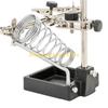 F26C Soldering Stand with Welding Glass 2 Alligator-Clips 360-Degree Tool
