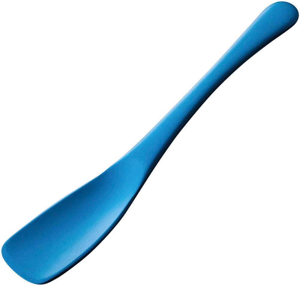 Todai Ice Cream Made in Blue Easy to Scoop Even Hard Ice Cream Spoon, Aluminum, Japan, - синий