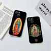 BH47 Virgen Maria Phone Case for Samsung Galaxy S20 S21 S22 Ultra FE + Plus A21S A22 A24 A25 A26 A30 A30S A31