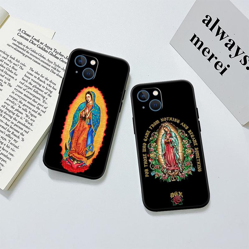 BH47 Virgen Maria Phone Case for Samsung Galaxy S20 S21 S22 Ultra FE + Plus A21S A22 A24 A25 A26 A30 A30S A31