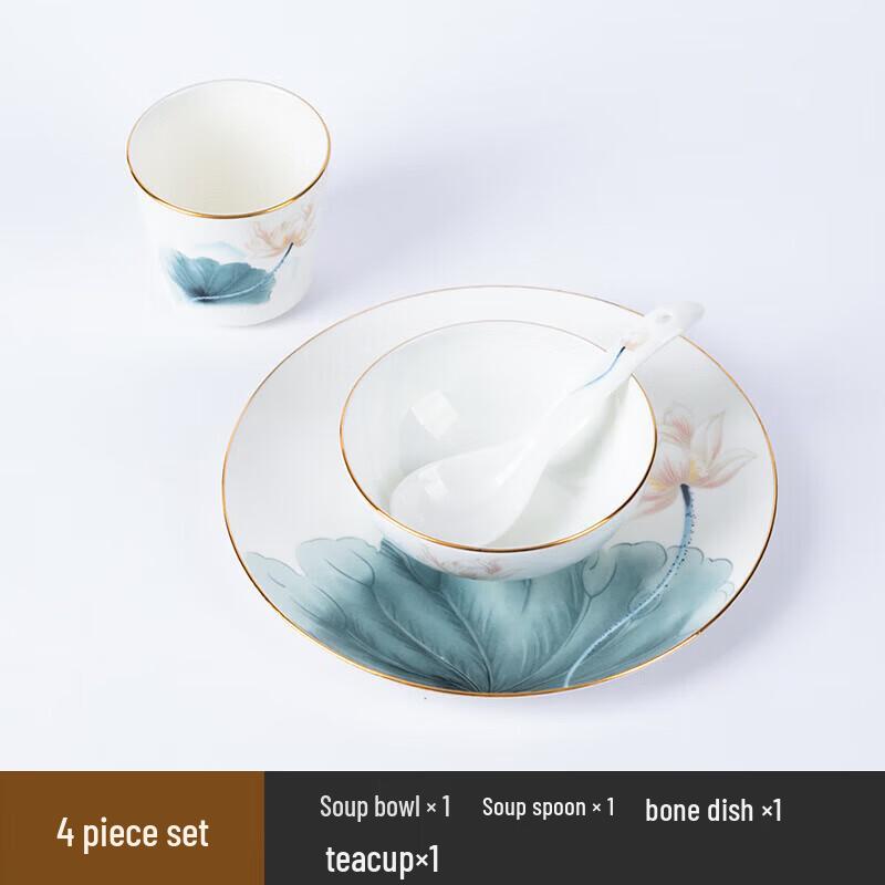 Five-Star Hotel Ceramic Dinnerware Set
