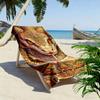 Vibrant Swirling Serpent Artistry Print Beach Towel, Quick Drying, Suitable for Travel, Outdoor Sports, Jogging, the Beach and Swimming, Gift
