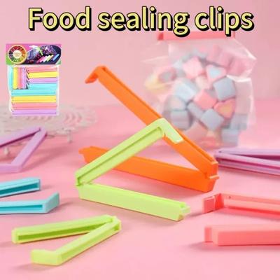 Food Sealing Clips Storage Portable New Kitchen Accessories Food Snack Seal Sealing Bag Clips Sealer Clamp Plastic Tool