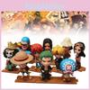 10pcs Piece One Role Pvc Toy Model Desktop Decoration Children Gift Christmas