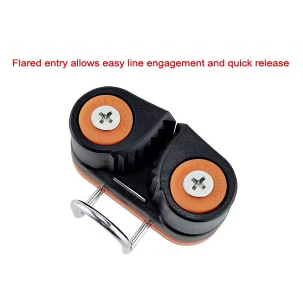 Galleria Composita a 2 File di Cuscinetti a Sfera Matic con Anello di Guida Attrezzatura Pilates Barca Ingresso Rapido Cavo Fissacavo Vela