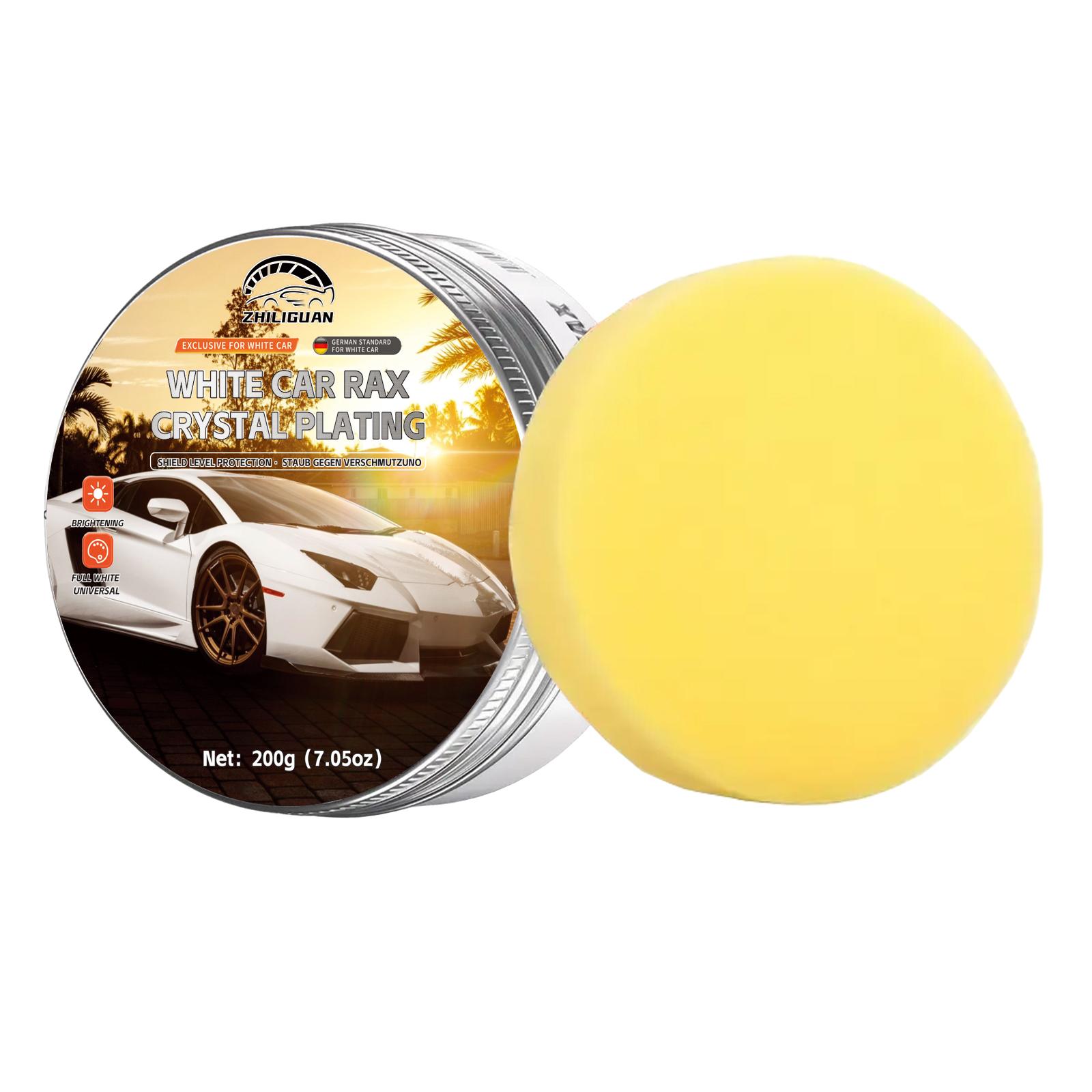 

7.05 унц белый набор полировального воска для автомобиля, уход за краской, удаление царапин, деконтаминация, покрытие для нового автомобиля, уход за автомобилем, поверхность автомобильной краски POLISHES