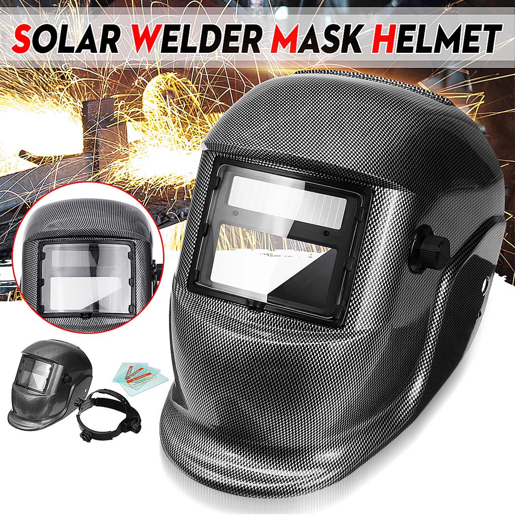 Black welding anti-glare glass PP Welding Mask Windproof Protective Mask