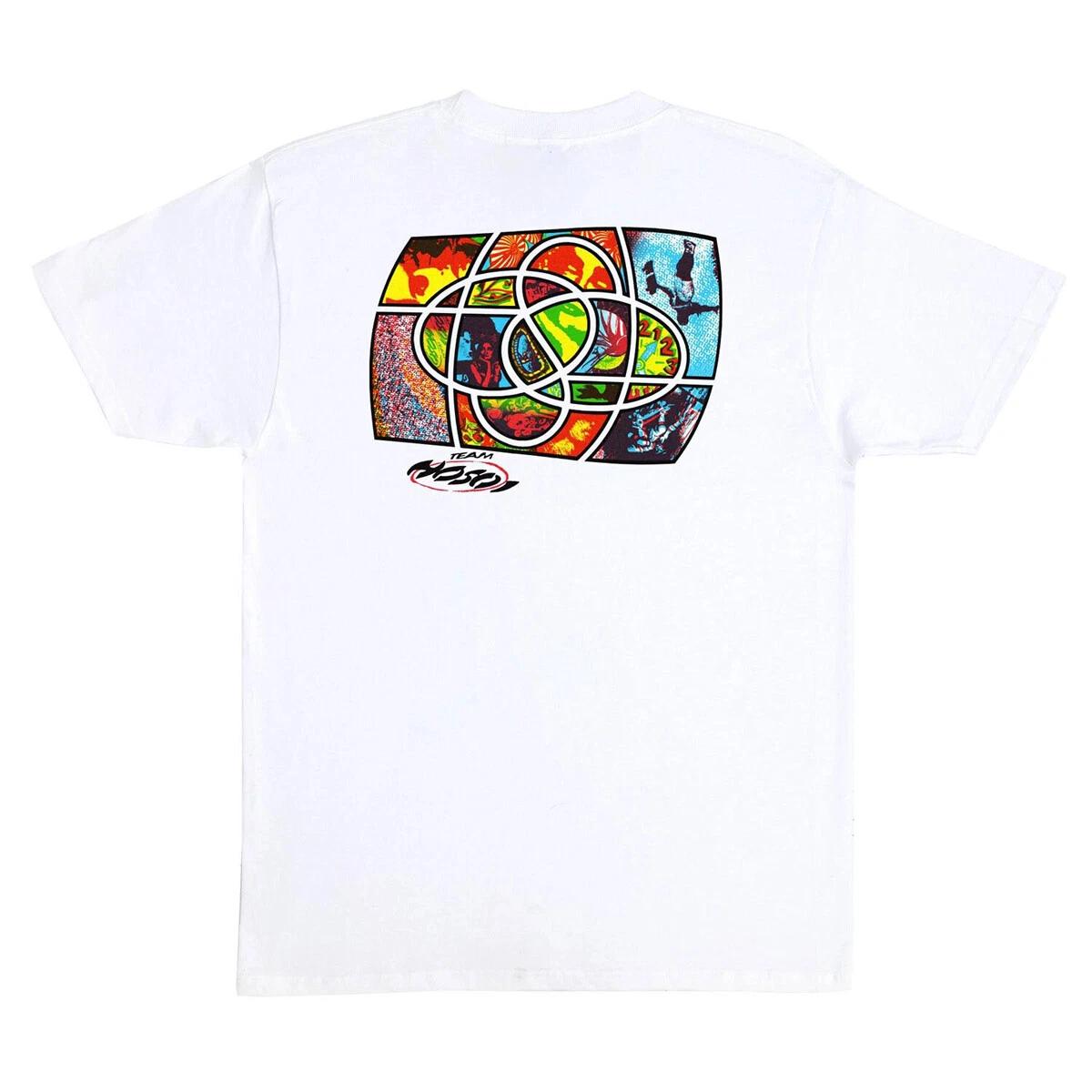 Santa Cruz Christian Hosoi IRIE EYE Skateboard T Shirt WHITE L
