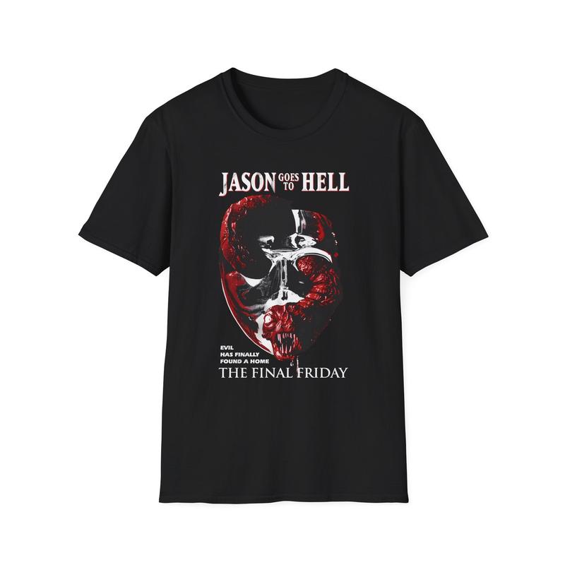 Jason Goes to Hell poster Unisex T-Shirt| The Final Friday horror tee XL