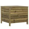 Garden Stool 62 x 63.5 x 53.5 cm Pressure Treated Pine Wood