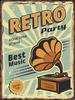 Retro Vintage Tape Metal Tin Signs  Music Room Bar Club Wall Decor Plaque  Home Decor Poster with Recording Tapes Design  Iro
