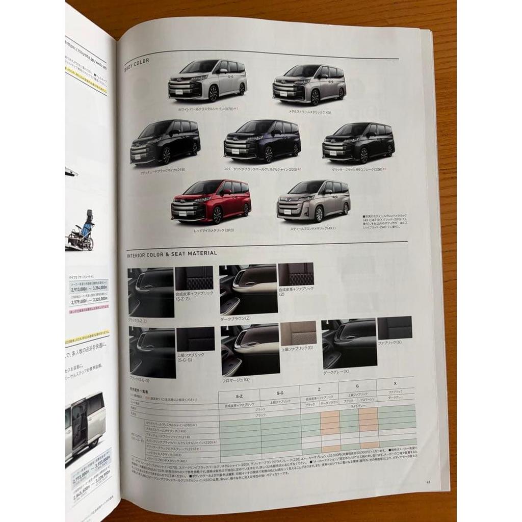 Used Toyota New Noah Catalog 90 Series TOYOTA NOAH Car Catalog