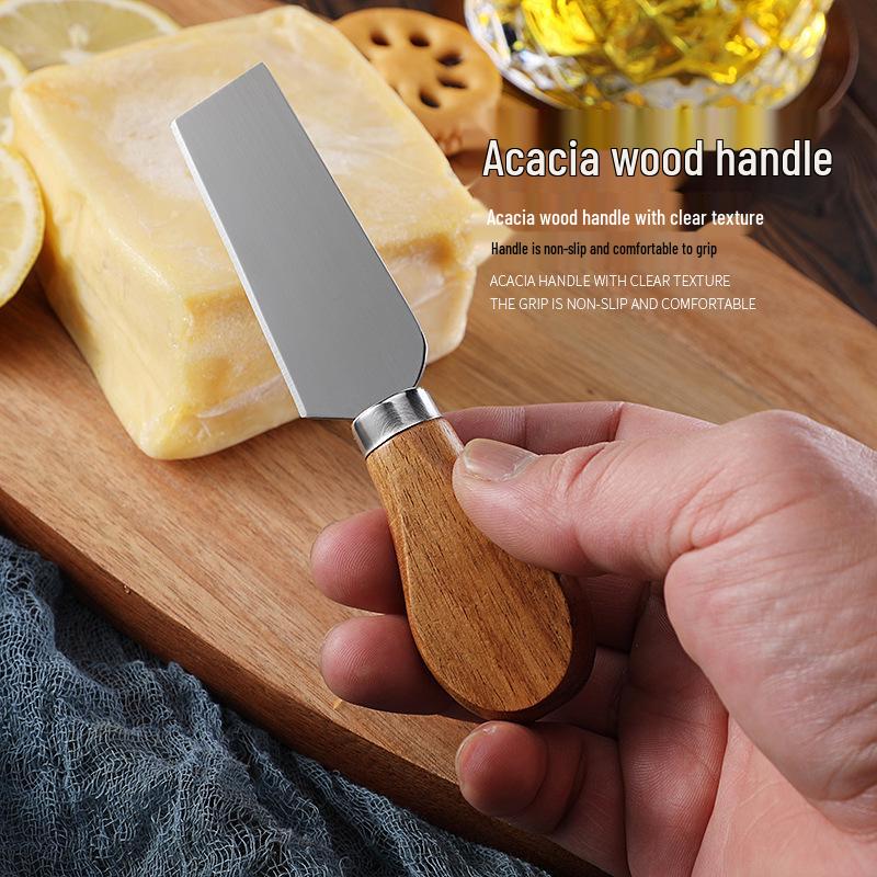 3-Piece Acacia Wood Cutting Board Set - Kitchen & Cheese Boards for Vegetables & Western Steak