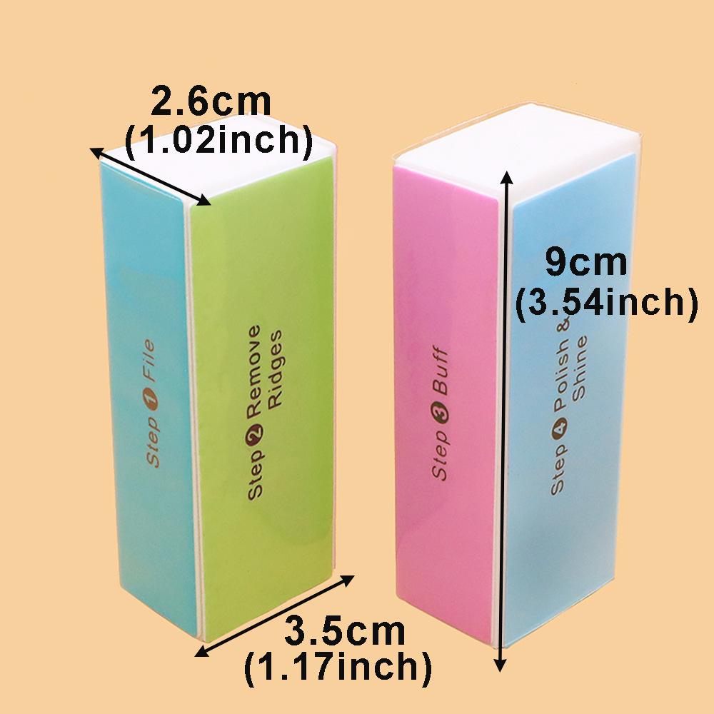 

Nail Art Polishing Block - 4-Sided Tofu Sanding Tool