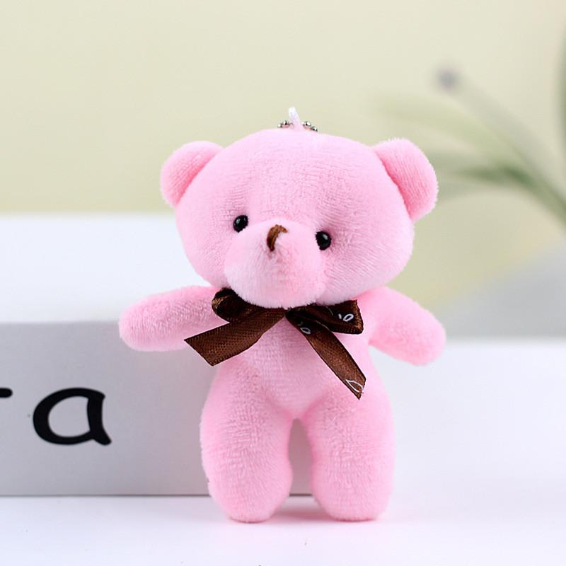 

Adorable Teddy Bear Plush Toy Keychain Soft Stuffed Animal Doll Cute Gift