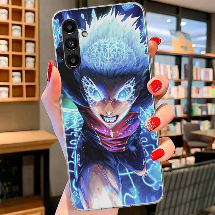 Blue Lock Isagi Yoichi Phone Case For Samsung Galaxy A17 A37 A57 A16 A26 A36 A56 A15 A25 A35 A55 A14 A24 A34 A54 A13 A23 A33 A53