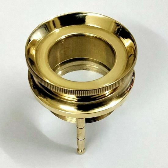Solid Brass Magnifying Glass Desk Lens Magnifier Antique Nautical For Reading
