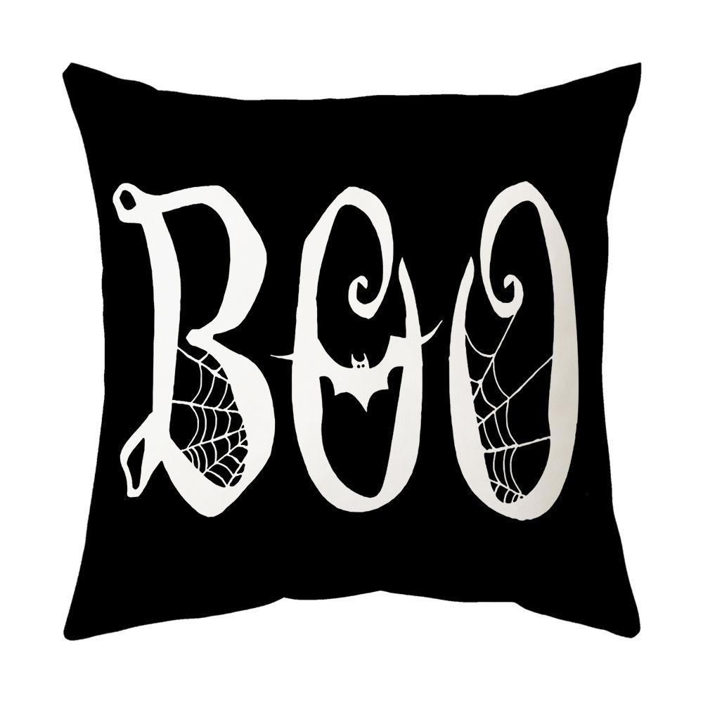 Halloween Pillow, Sofa Pillow Case, Printed Holiday Decoration Scene, Party Ghost Festival Decoration