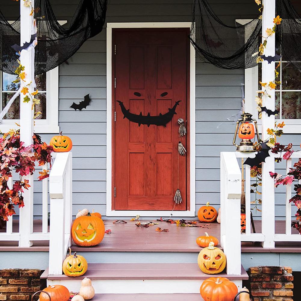 Halloween Gauze DIY Doorway Creepy Cloth Outdoor Scary Gauze Gothic Gauze Props for Party Indoor Outdoor