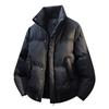 Wassup Sohot Veste Puffer Rétro Américaine à Col Montant pour Homme