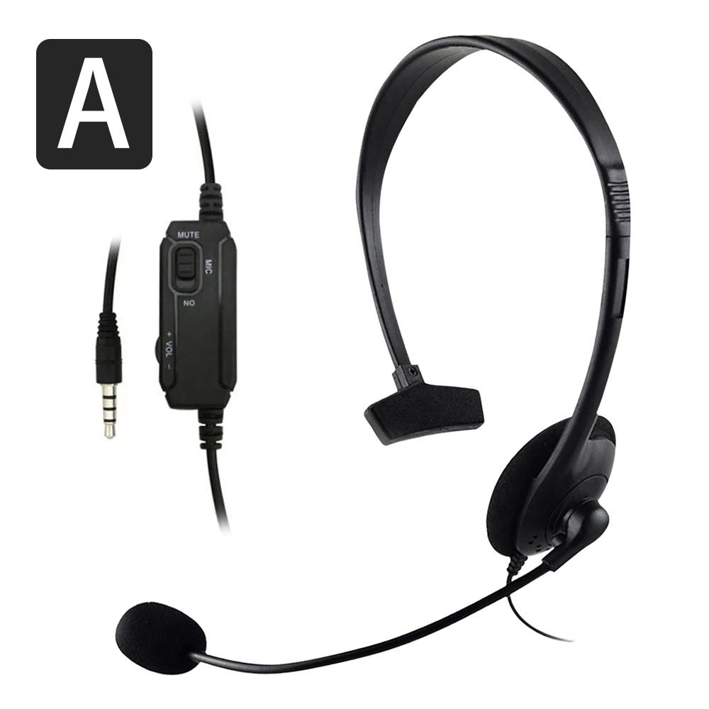 

3.5mm Wired Headset with Noise Cancelling Microphone Headset for Playstation 4 PS4 Gaming Headset