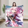 Firefly Blanket Honkai Anime Fuzzy Funny Warm Throw Blanket for Home Winter